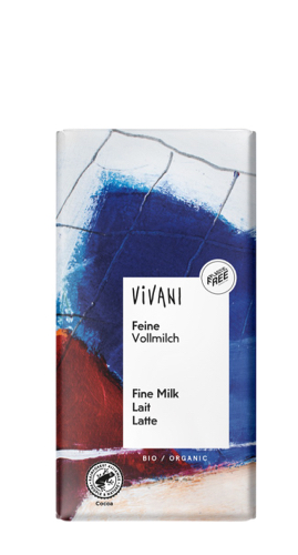 Vivani Chocolat au lait bio 100g